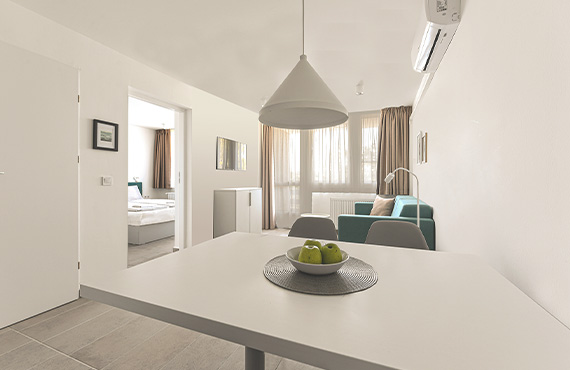 Premium apartment with balcony, one-bedroom